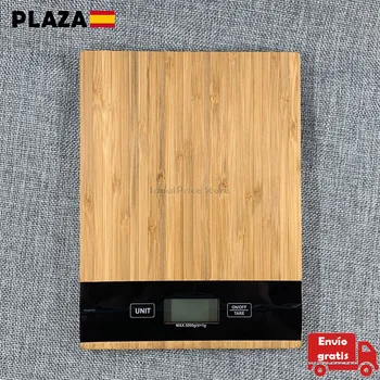 

Basic®Scales Digital Kitchen Scale 5kg bamboo