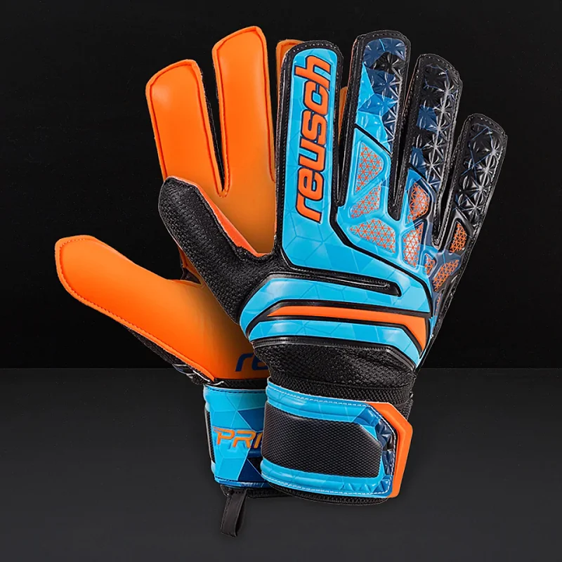 

REUSCH PRISMA 3870005-998 BLUE BLACK ORANGE GOALKEEPER GLOVES &NO:9& PROFESSIONAL FOOTBALL MATCH EURO 2020 FIFA SOCCER