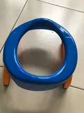 Asiento de orinal de viaje para bebé 2 en 1, asiento de inodoro de plástico portátil, cómodo Asistente para niños, taburete multifuncional respetuoso con el medio ambiente