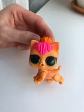 Mascota de unicornio sorpresa para niños, juguete de regalo para mascotas grandes y pequeñas, 1 pieza, LOL, uniponi, mono, perro, gato, conejo, 3-6cm