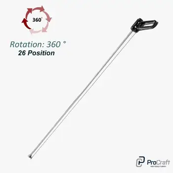 

ProCraft Whale Tail Adjustable Ratchet Handle Head:20x600mm Auto Car body repair tools bonnet tools door tools fender tools