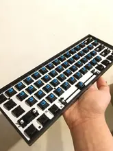 Mechanical-Keyboard Swapping-Socket Rgb Switch Software Custom Gk61 Split-Spacebar Pcb