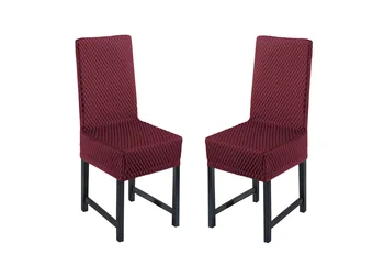 

Pair chaircovers whole model Sphere burgundy color