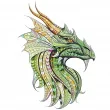

9117 pillowcase matrenin Posad 'Dragon '39*39 cm