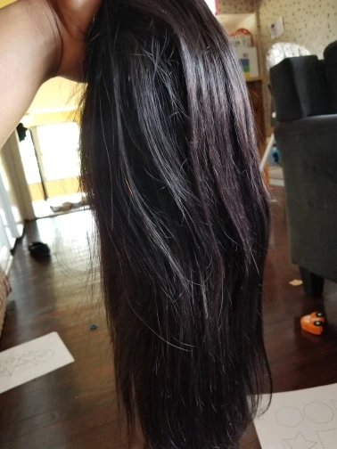 Brazilian Straight 13x4 Frontal 150% Density Lace Wig photo review