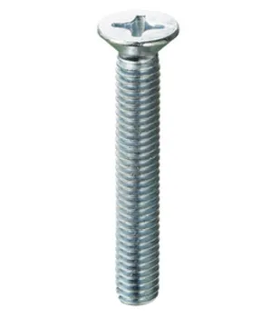 

100 PCS SCREWS METAL FLAT HEAD 8X40 ZINC.