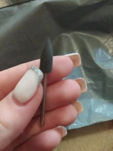 Brocas de silicona para pulidora de uñas, accesorios para máquina de manicura, 1 Uds.