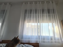 White Tulle Curtains Voile Sheer Bedroom Living-Room Japan-Style Customized Soft CITYINCITY