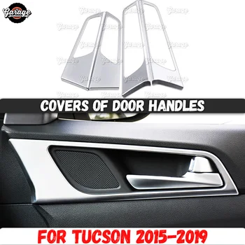 

Covers of door handles case for Hyundai Tucson 2015-2019 ABS plastic molding 1 set / 4 pcs decoration car styling