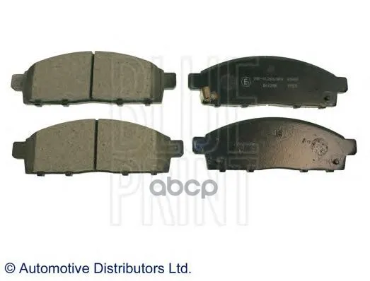 Колодки Тормозные Mitsubishi Pajero Sport/Montero Sport 08/L200 05 Передние Blue Print Adc44272 Blue Print арт. ADC44272