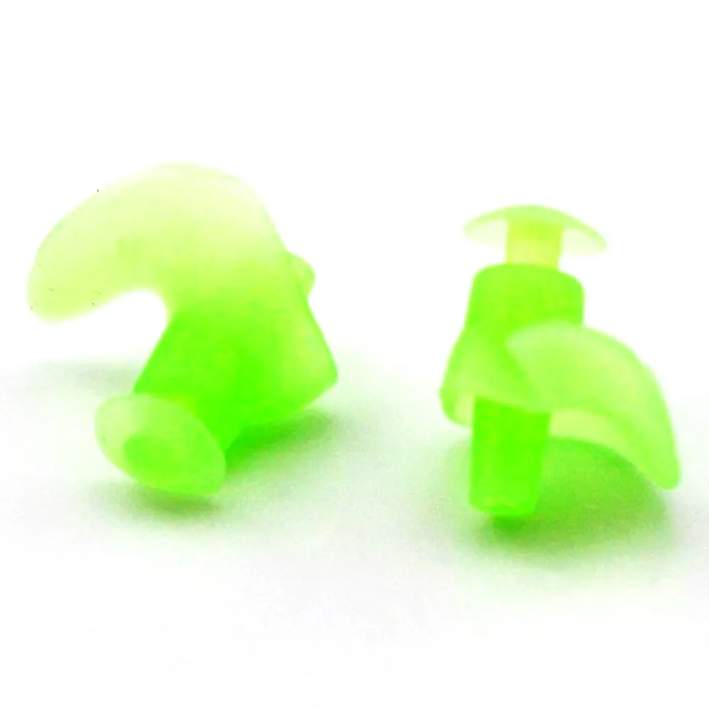 1Pcs Ear Plug Waterproof Swimming Professional Rubber Swim Earplugs For Adult Swimmers Children Diving Soft Anti-Noise Ear Plug