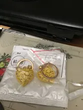 Llavero con forma de corazón de metal, reloj de metal colorido y reloj, colgante de llavero, regalo 1