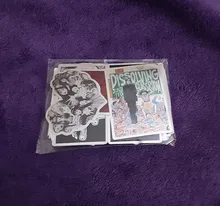 Pegatina de cómic de Horror para monopatín, adhesivo impermeable de Anime japonés Tomie, para equipaje y portátil, color blanco y negro, 10/21/49/50/56 Uds.