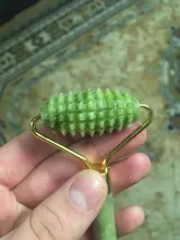 Rodillo de Jade para el cuidado de la piel, masajeador Facial de piedra Natural para cara, ojo Gua Sha, elimina arrugas, herramientas de belleza