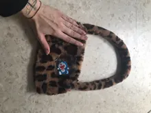 Bolso Vintage de invierno con patrón de cebra para mujer, bolsa inferior de hombro de felpa, bolso para el otoño, de piel suave y cálida