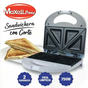

SANDWICH ELECTRICA WITH CUTTING 2 CAVITIES 750W SANDWICH WARANTY MP-SW5620P