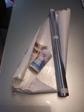 Brushed Decor-Film Removable Wallpaper Wall-Sticker House-Appliance Oil-Proof Metal Gold