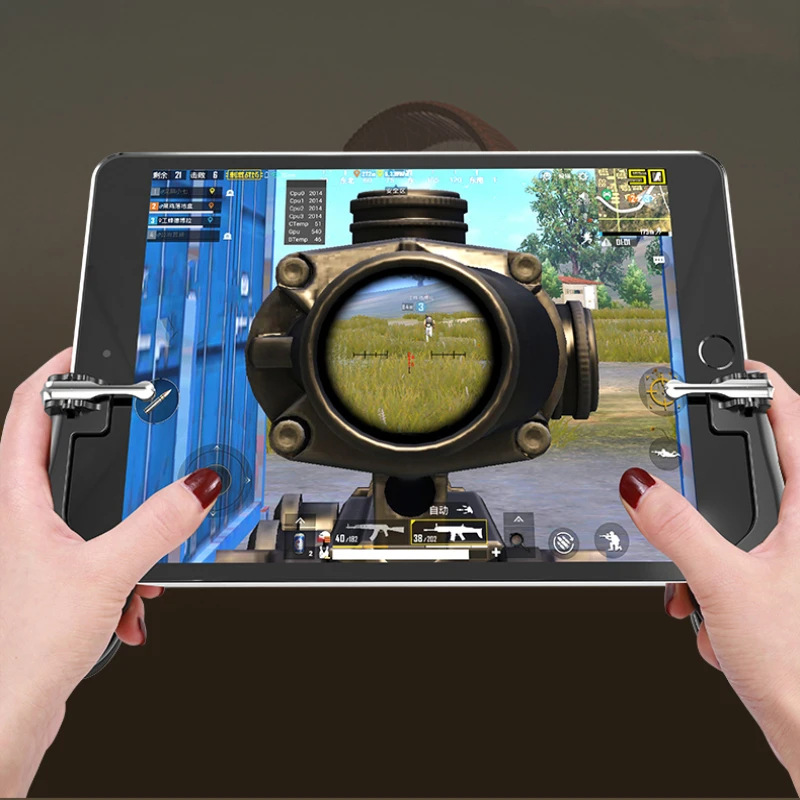 H2 геймпад для PUBG Mobile Trigger Fire Button Aim Key Shooter контроллер Джойстик для iPad IOS Android геймпады для iPad планшета