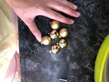 KAK Zinc Alloy Pearl Gold Cabinet Knobs Kitchen Door Handles Drawer Cupboard Door Handle