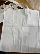 Bolsa tela Algodón, biodegradable, reutilizable, asas largas, resistente. Pack 10 uni. compra, shopper, tote bag, manualidades