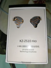 Headset Earphones Earbuds Ear-Monitor Noise-Cancelling Kz Zs10 4BA ZSN Units Hybrid Hifi-Bass