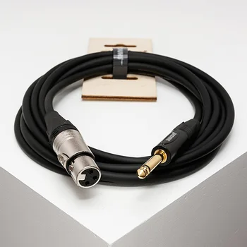 

Ic124-xfjm-10m tool cable, xlrf-6. 35mm mono, 10m, shnoor