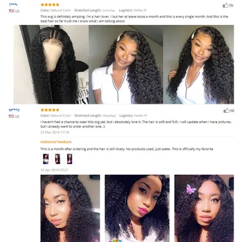 Mongolian Kinky Curly Lace Front Human Hair Wigs Prepluck Natural Hairline 150% Density Beaudiva Human Hair Wigs For Black Women 2