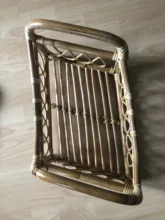 Cesta de mimbre tejida Vintage para bebé, accesorios de fotografía recién nacido, cesta de bebé posando, accesorios para sofá y cama, accesorios para tiro de 100 días
