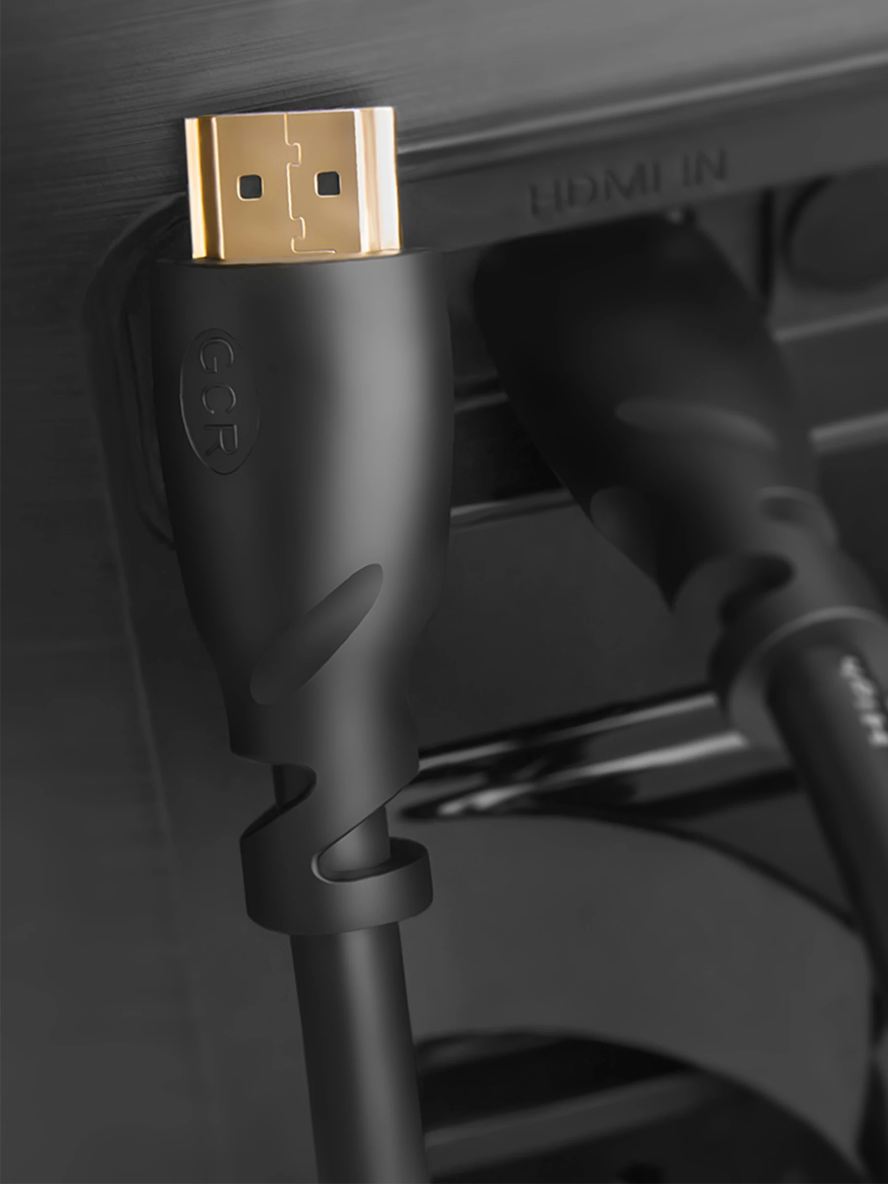 GCR Кабель Premium HDMI 2.0 Ultra HD 4K 18 Гбит/с 3D для PS4 Smart TV 24K GOLD | Электроника