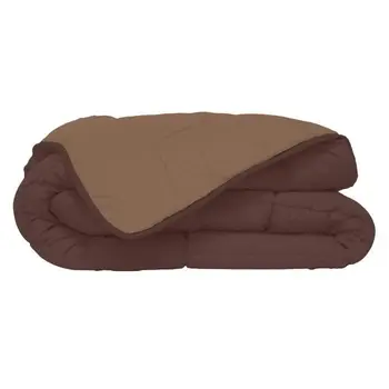 

Microfiber comforter 400g / m² CALGARY Choco & Moka 240x260cm