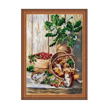 

Av-229 set for embroidery with beads 'abris art' 'Forest fantasy ', 32*45 cm