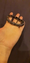 Pulsera magnética elástica de cuentas sencillas, brazalete de cuentas negras, joyería de salud