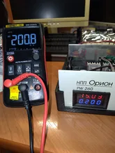 Voltímetro Digital electrónico, amperímetro con pantalla LED de 100 pulgadas, regulador de voltaje, M4430 DC 200V 0,28 V 10A