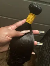 32 34 36 40 hueso recto pelo mechones WOWQUEEN 100% extensiones de cabello humano mechones Remy 30 pulgadas mechones pelo brasileño suave tejido mechones