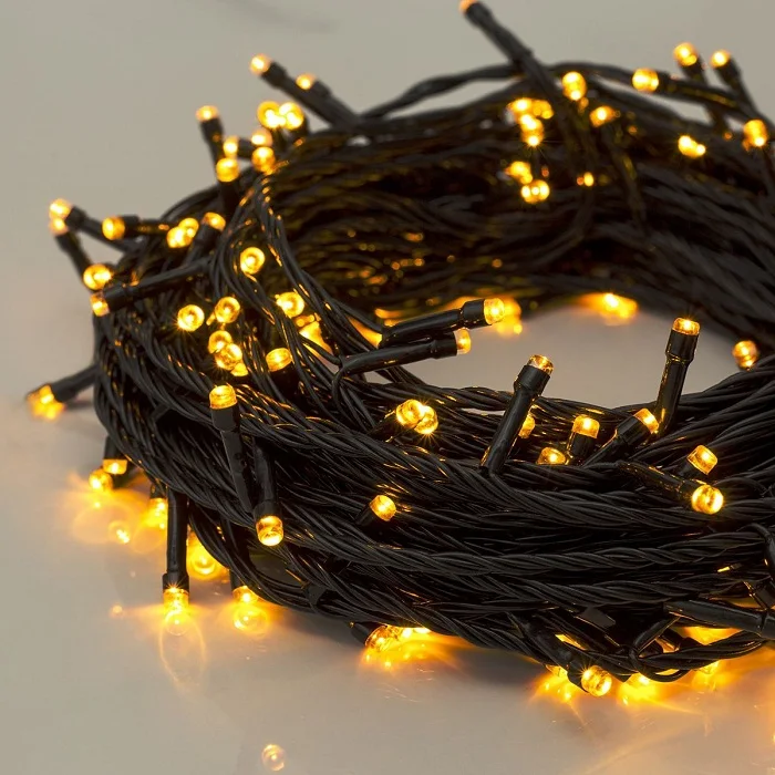 Garland strand 20 M N. T. 8 modes yellow led-200-220v/цб-00059444 | Освещение