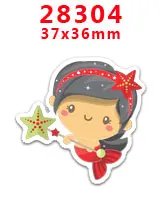 30 шт плоское украшение из смолы принцесса Смола pr 25314 - Цвет: 28304