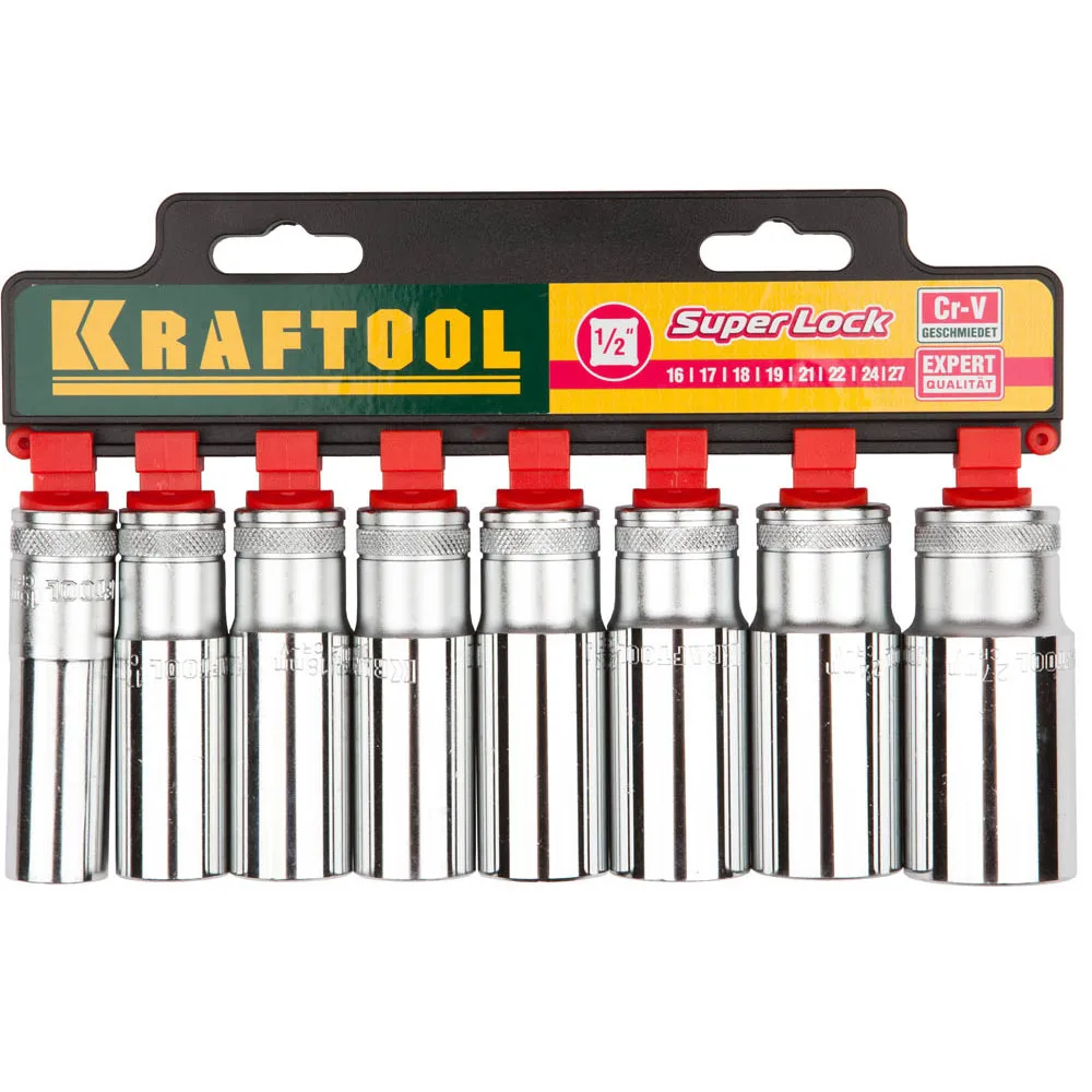 Набор торцовых головок KRAFTOOL 11 шт. 27865-H8_z01