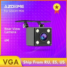 Tylna kamera samochodowa AZDOME 2.5mm (4Pin) gniazdo portu wideo z widzenie nocne led dla GS63H M06 M02 A305 kamera na deskę rozdzielczą wodoodporna(China)