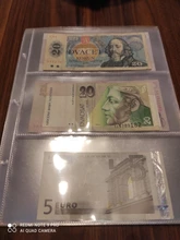 Collecting-Holder Banknote-Paper Sleeves Album-Protection Money-Album Leaf-Sheet Page
