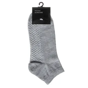 

SPORTS MEN'S SOCKS, RR 25-29, 80% COTTON, 15% POLYAMIDE, 5% SPANDEX, 3 COLORS