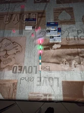 3 unids/lote pesca eléctrica flota noche luz flotadores luminosos Balsa Boya agua fresca Flotador carpa aparejos de pesca sin batería