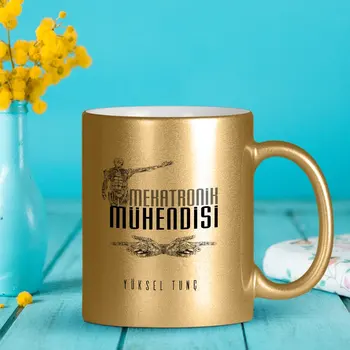 

Personalized Professional Mechatronics Engineer Gilded Mug Cup