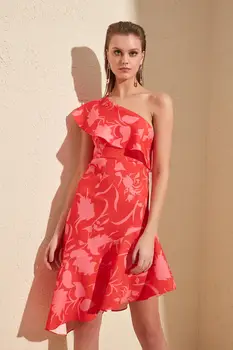 

Trendyol Flounces Dress TPRSS20AE0033