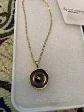 Collar con colgante de relámpago de luna y estrella para mujer, joyería de compromiso para fiesta, cadena, Gargantilla coreana, regalos