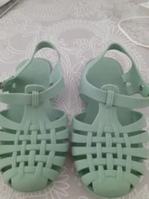 Los niños de verano sandalias de niño, los niños antideslizante zapatos de princesa Zapatos Niños caramelo zapatos Jelly de playa chica niños Casual romano zapatillas