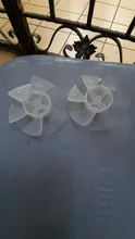 Small Power Mini Plastic Fan Blade 4/6 Leaves For Hairdryer Motor