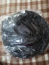 Paño de corte de pelo para adultos y niños, delantal impermeable para salón de peluquería, capa de peluquería, color negro y azul, 1 unidad