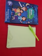 Tablero de dibujo luminoso educativo para niños, tableta de dibujo y grafiti de garabatos A4 A5 LED, dibujo mágico con bolígrafo fluorescente ligero, 1 unidad