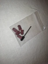 BNG-tapa termo abrasiva para manicura, tapas de bloque de lijado con clavo tipo mandril para el cuidado de los pies, 80, 5 uds.