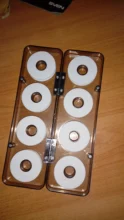 Caja de aparejos de pesca con placa de bobinado de espuma, 8/16 Uds.